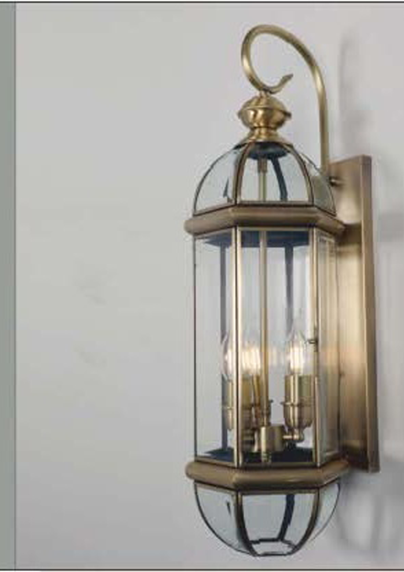 Beyond Lights - Brass Wall Sconce- GL